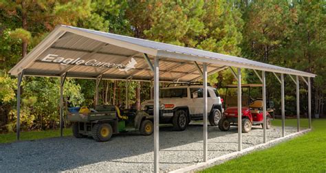 vertical metal carport roofing